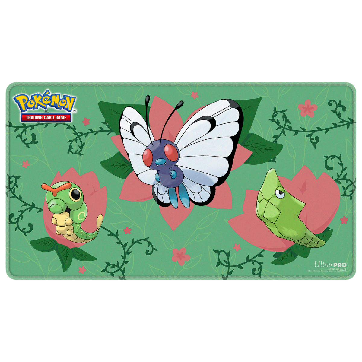 Ultra Pro Stitched Playmat Pokemon Caterpie Evolutions
