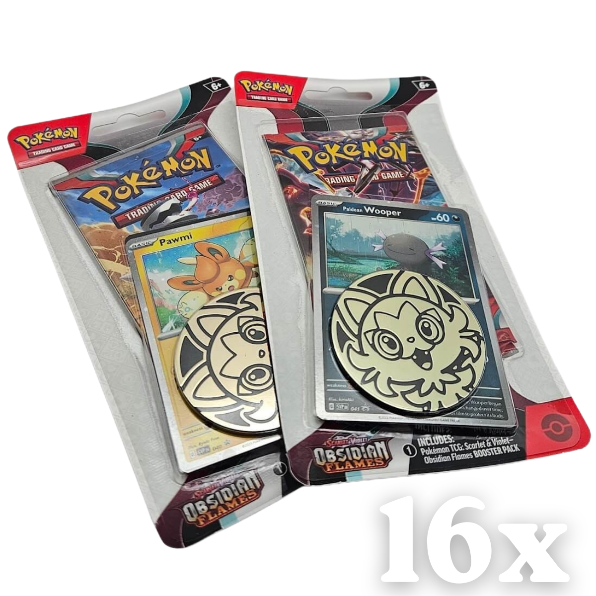 Pokemon Obsidian Flames Checklane Blister Case