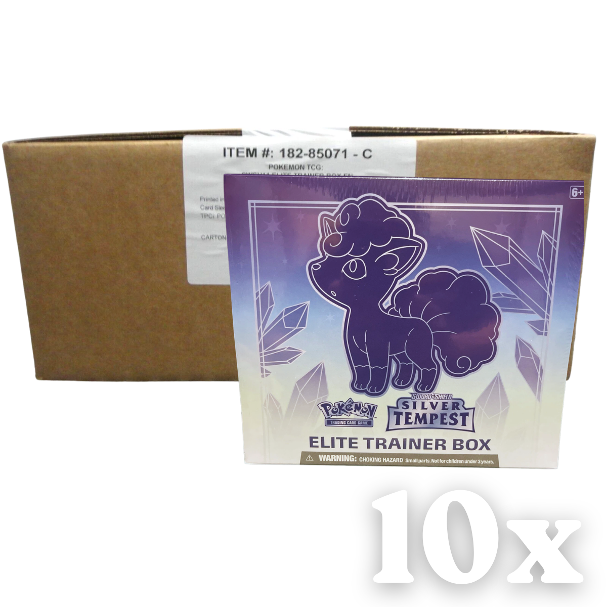 Pokemon Silver Tempest Elite Trainer Box Case