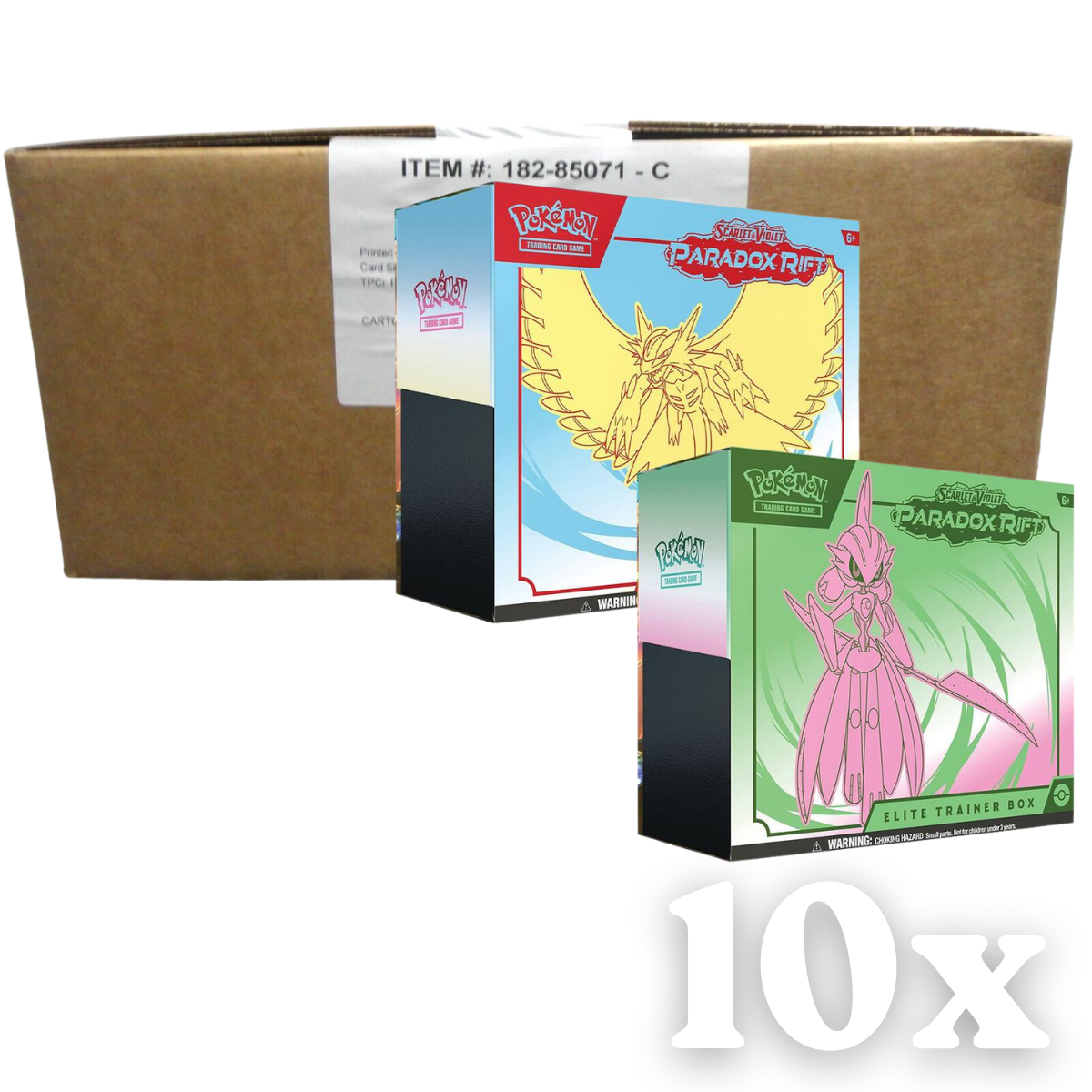 Pokemon Paradox Rift Elite Trainer Box Case