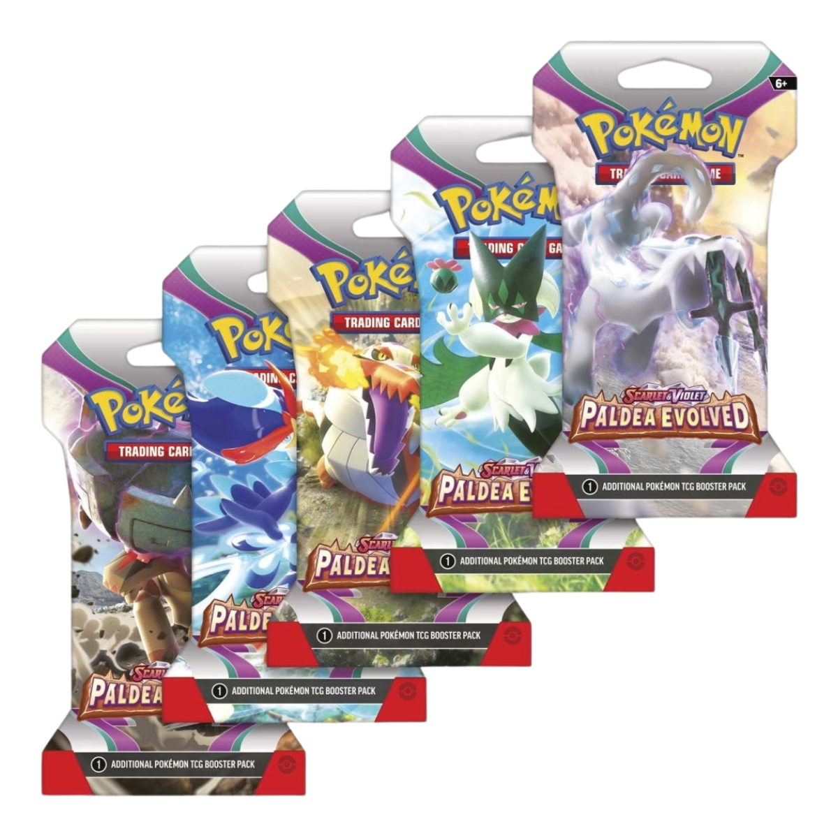 Pokemon Paldea Evolved Sleeved Booster Pack (5x)