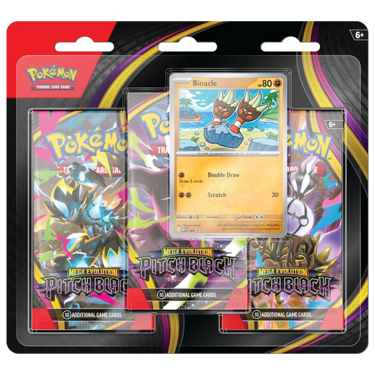 Pitch Black 3-Pack Blister (50% OFF)