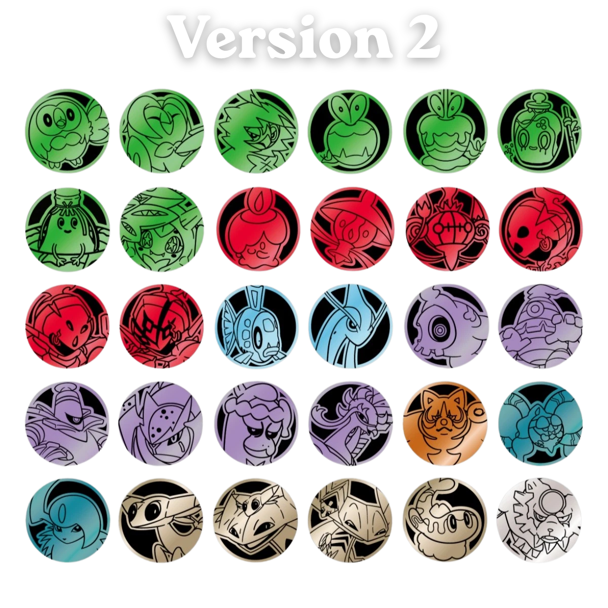 Pokémon TCG Chinese Sparkling Fantasy Coin Set Scarlet & Violet