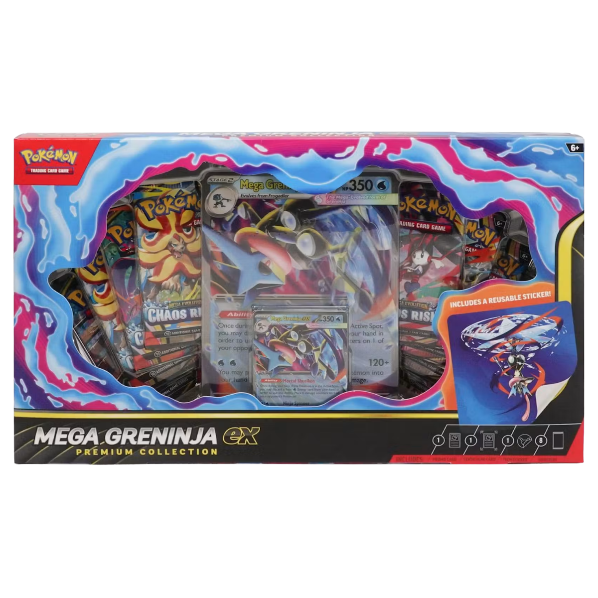 Mega Greninja ex Premium Collection Case