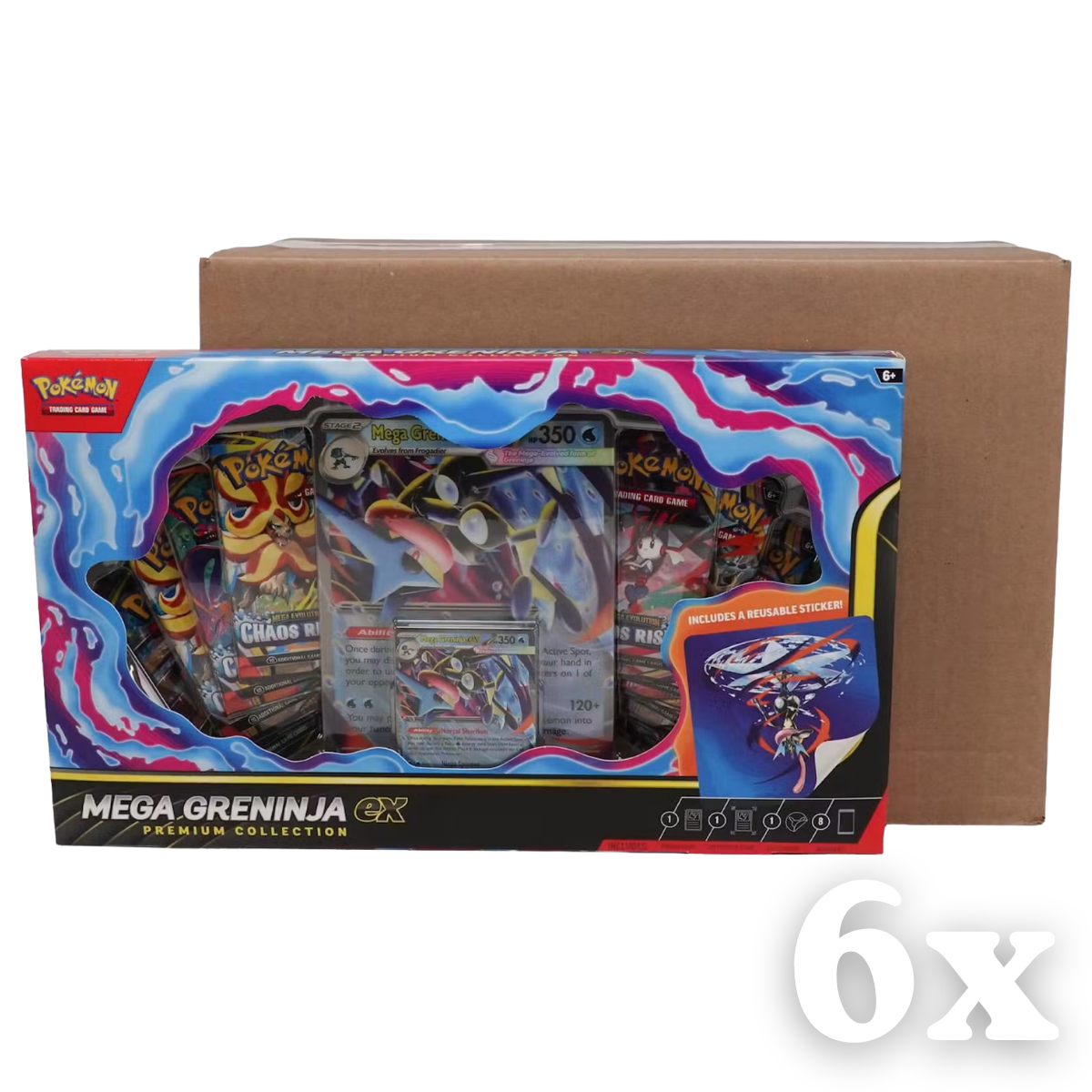 Mega Greninja ex Premium Collection Case