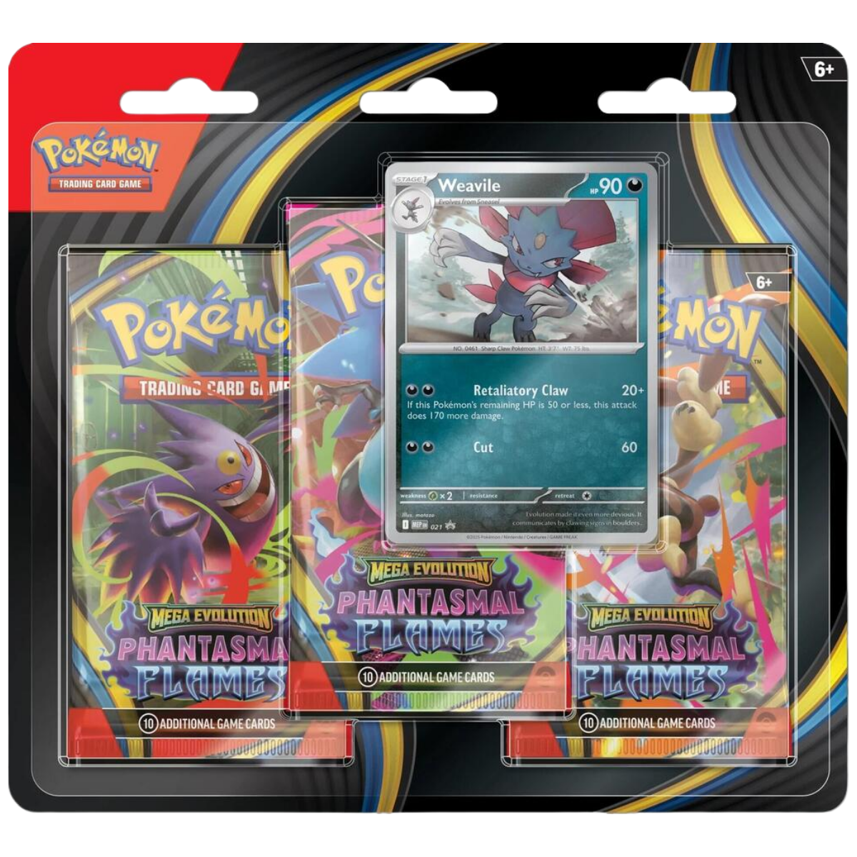 Phantasmal Flames: 3-Pack Blister (Random Variant)