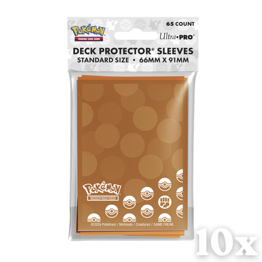 10x Ultra Pro Sleeves Pokemon Fighting Type