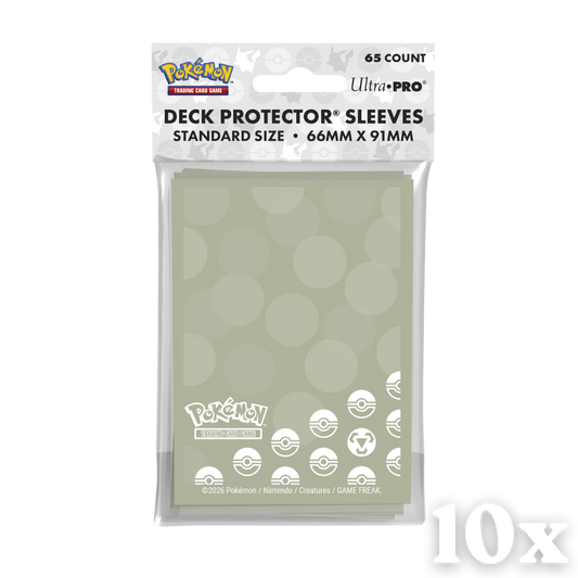 10x Ultra Pro Sleeves Pokemon Energy Metal Type
