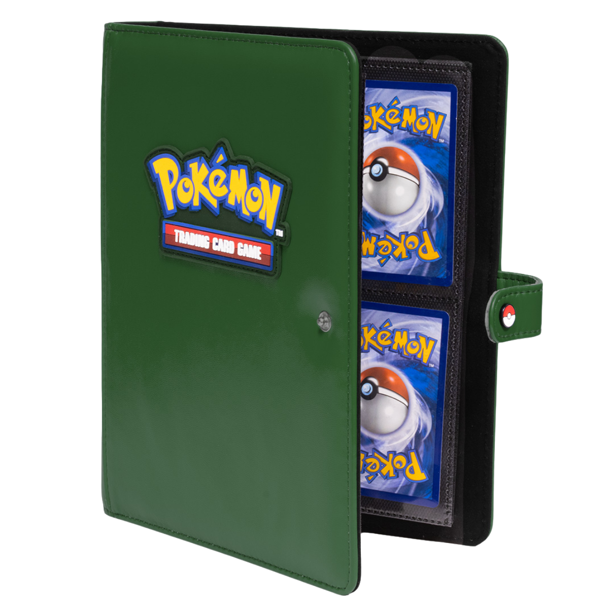 Ultra Pro 4-Pocket Premium Snap Binder Pokemon Green