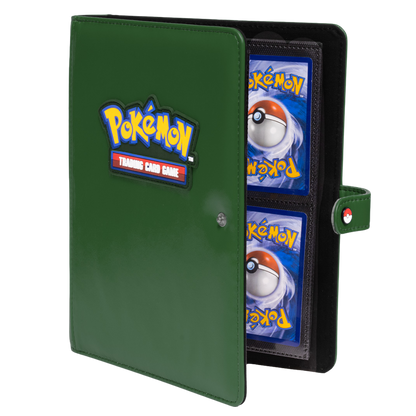 Ultra Pro 4-Pocket Premium Snap Binder Pokemon Green