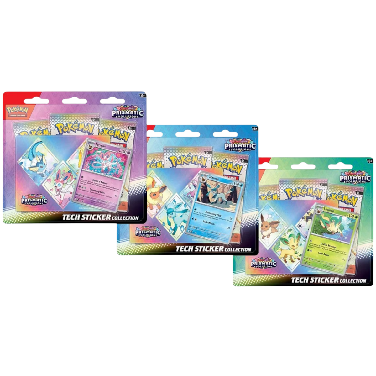 Prismatic Evolutions: Tech Sticker Collection (Random Variant)