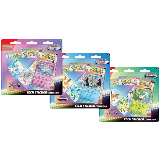 Prismatic Evolutions: Tech Sticker Collection (Random Variant)
