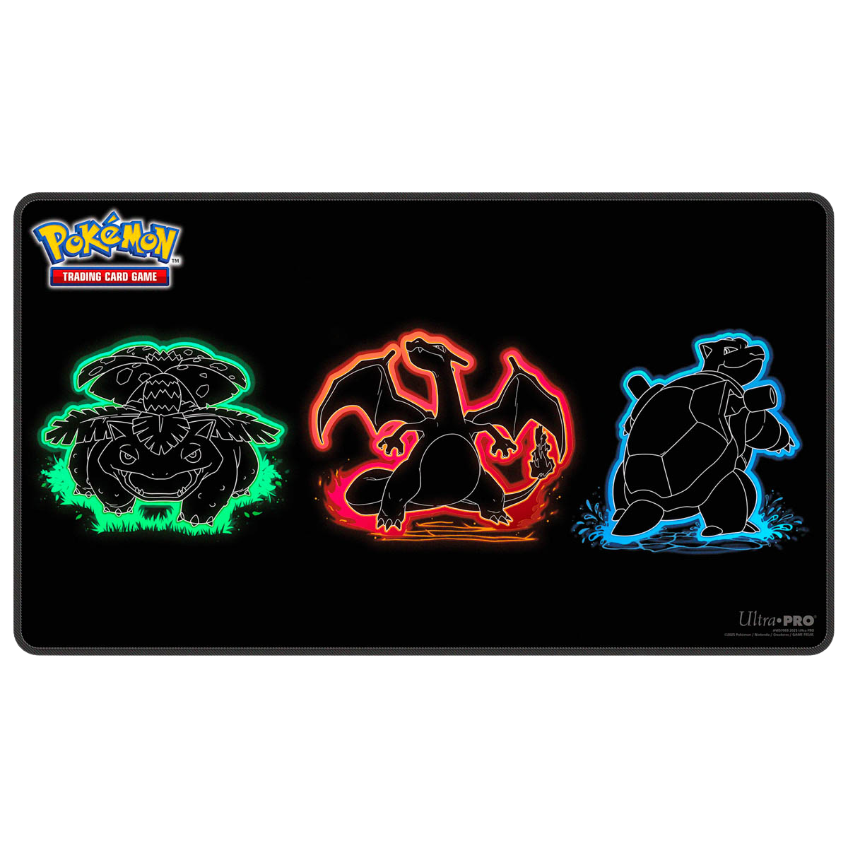 Ultra Pro Playmat: Foil Pokemon - Neon Kanto