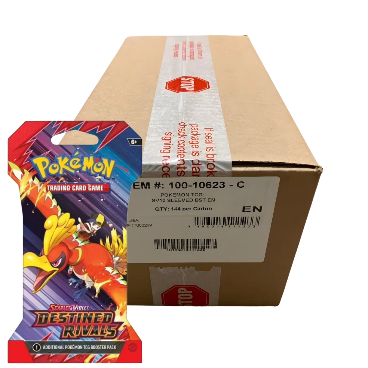 Destined Rivals: Sleeved Booster Pack (Case)
