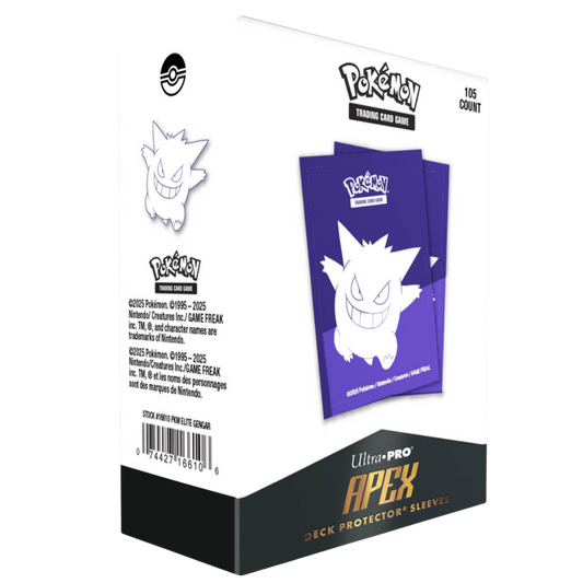 Ultra Pro Apex Sleeves Pokemon Elite Series Gengar