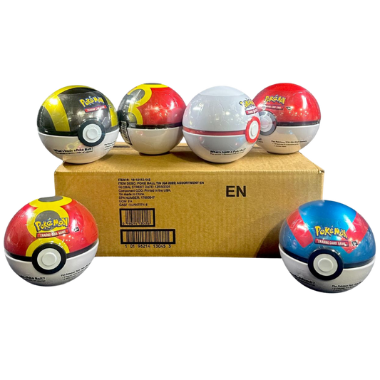 Pokemon Pokeball Tin Case Q4 2025