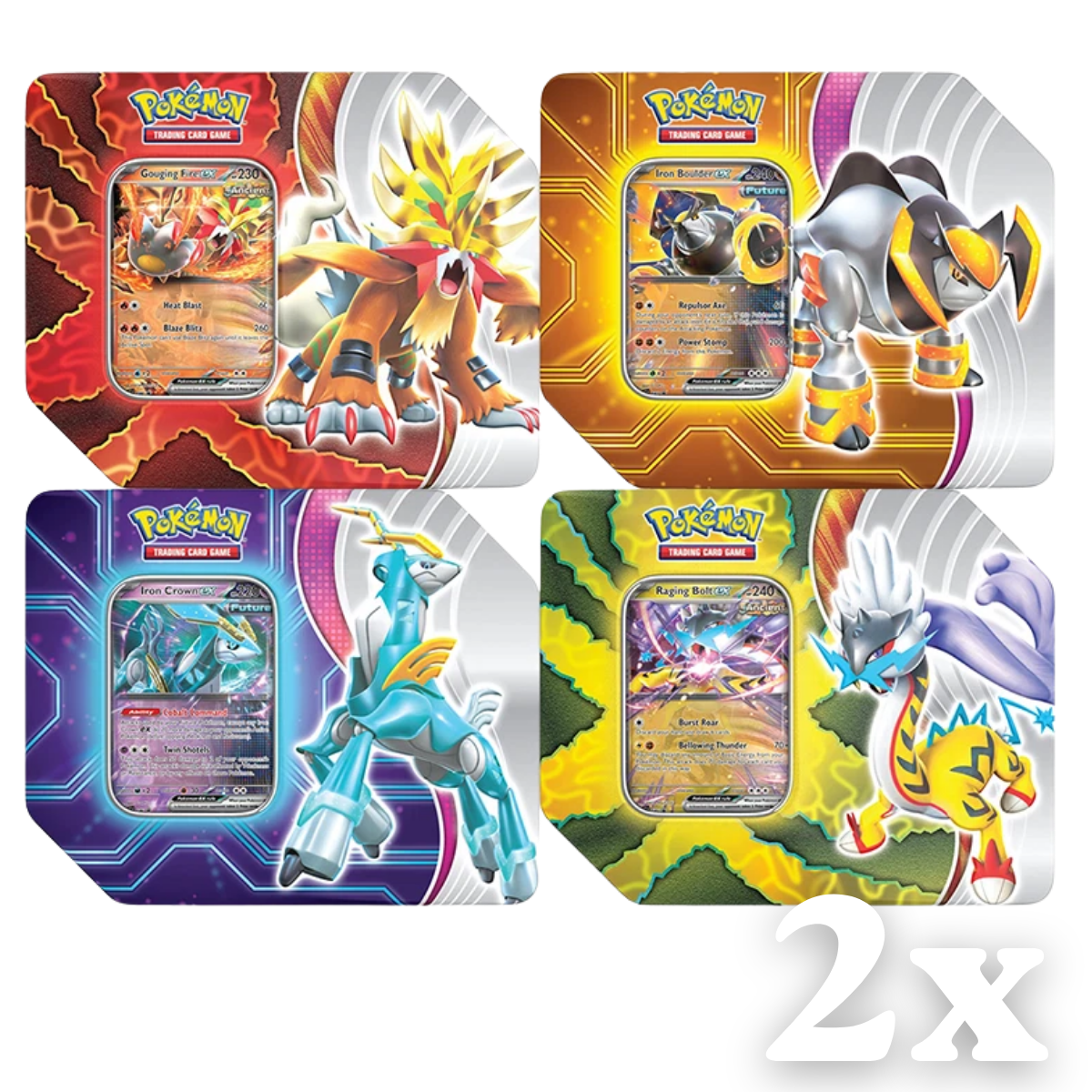 Pokemon Paradox Destinies Tins