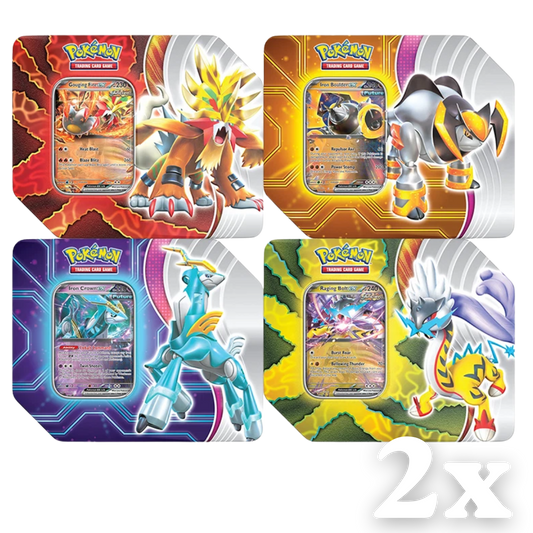 Pokemon Paradox Destinies Tins
