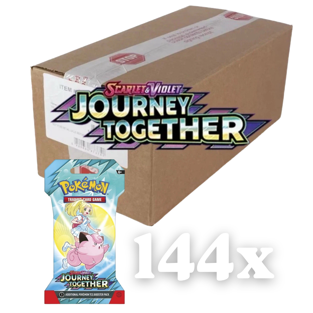 Journey Together: Sleeved Booster Pack (Case)