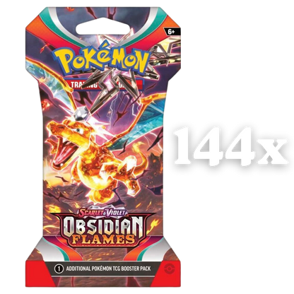 Pokemon Obsidian Flames Sleeved Booster Case 144ct