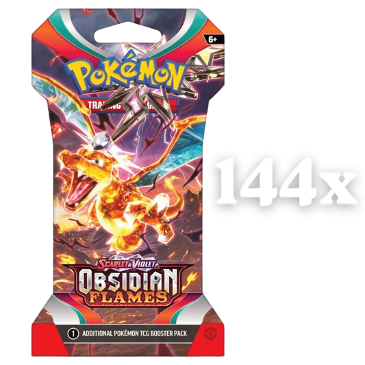Pokemon Obsidian Flames Sleeved Booster Case 144ct