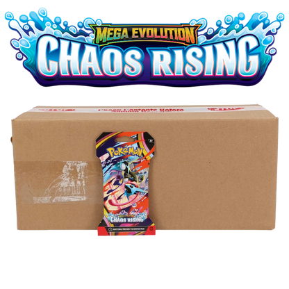 Pokemon Chaos Rising Sleeved Booster Case 144ct