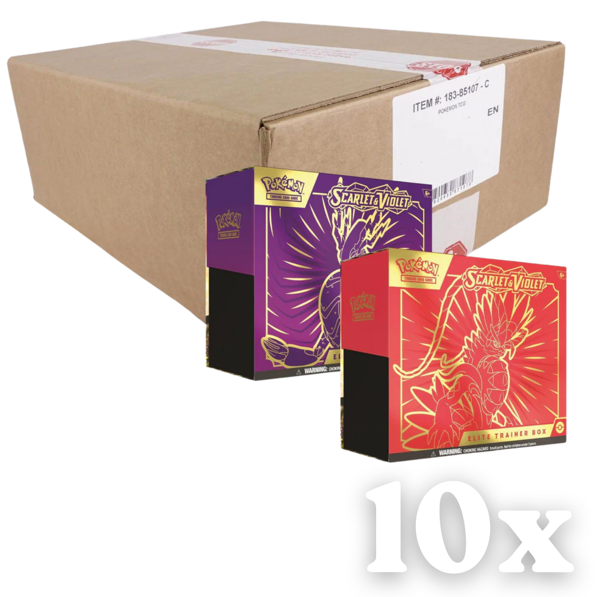 Pokemon Scarlet/Violet Elite Trainer Box Case SV01