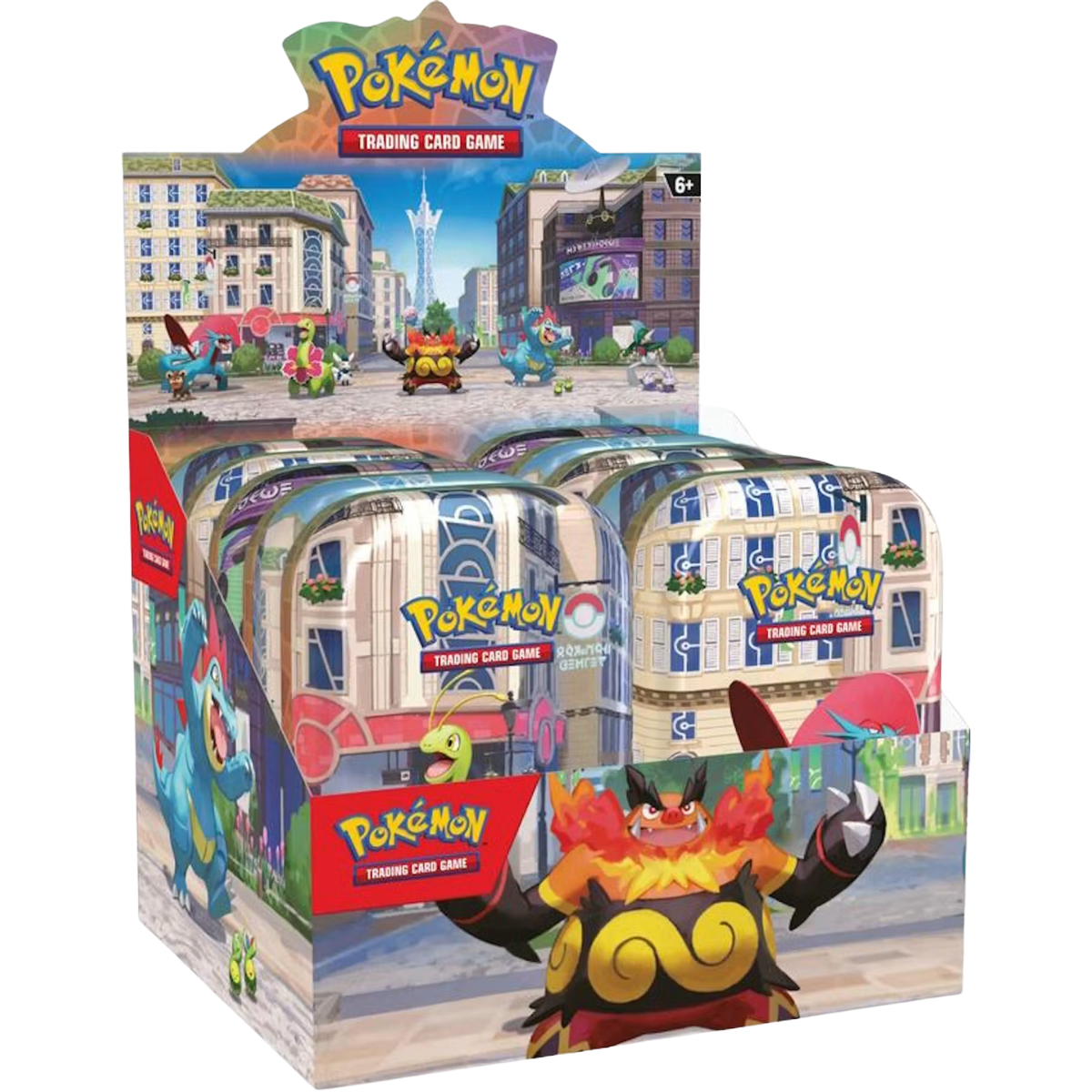 Pokemon Lumiose City Mini Tin Display
