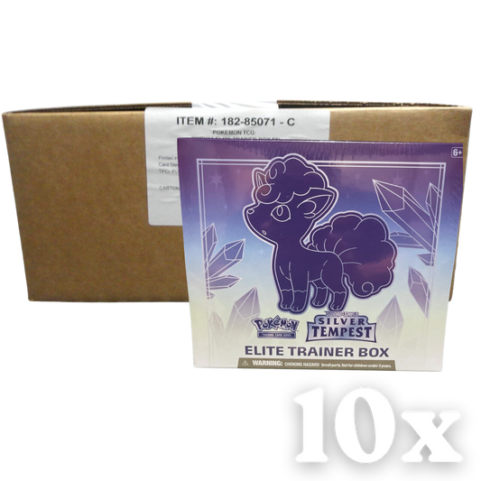 Pokemon Silver Tempest Elite Trainer Box Case