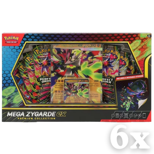 Pokemon Mega Zygarde ex Premium Collection Box Case