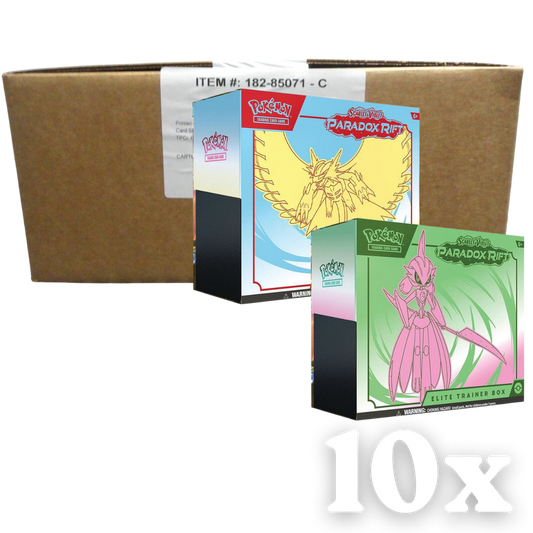 Pokemon Paradox Rift Elite Trainer Box Case