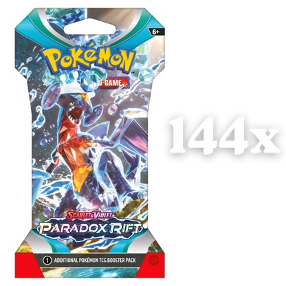 Pokemon Paradox Rift Sleeved Booster Pack Case