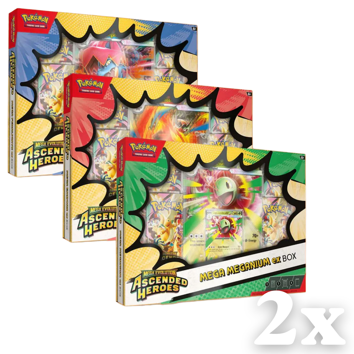 Ascended Heroes ex Box Sealed Case (6x)