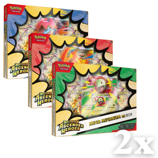 Ascended Heroes ex Box Sealed Case (6x)