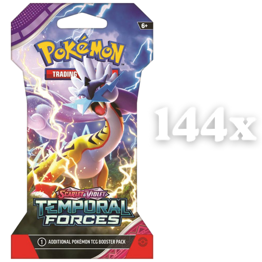 Pokemon Temporal Forces Sleeved Booster Pack Case