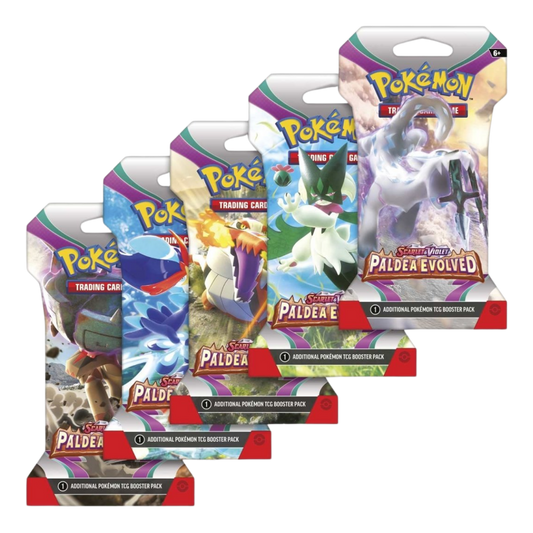 Pokemon Paldea Evolved Sleeved Booster Pack (5x)
