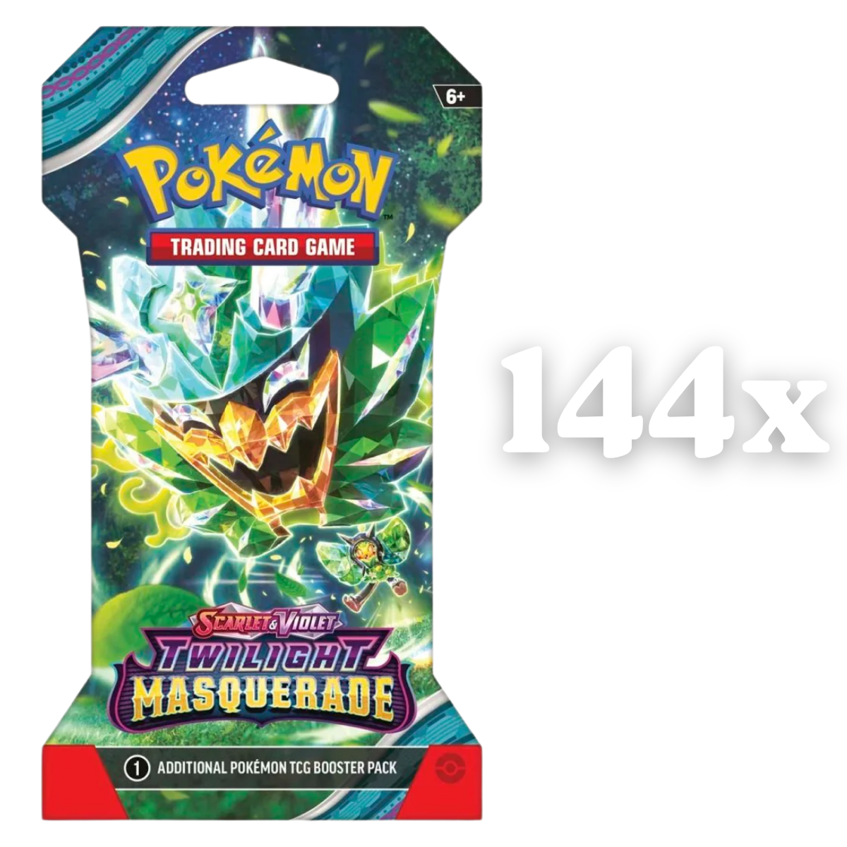Pokemon Twilight Masquerade Sleeved Blister Pack Case