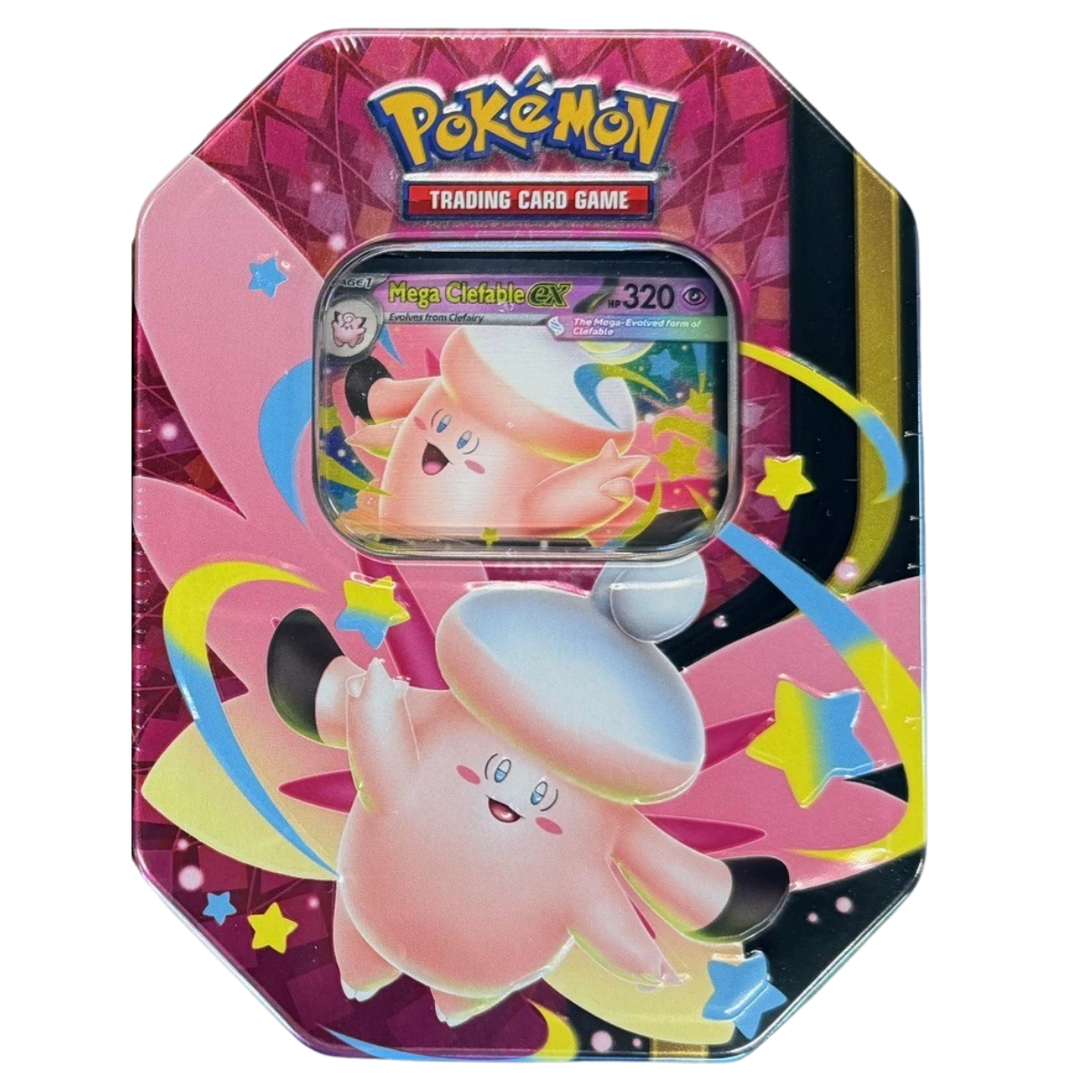 Pokemon Mega Moonlit Tin - Clefable