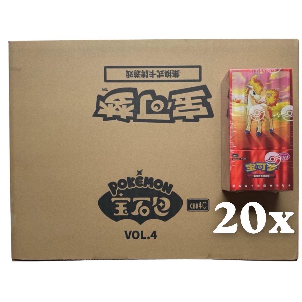 Gem Pack Vol 4: Booster Box Chinese Case